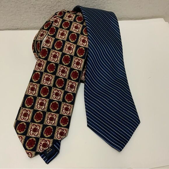 Brooks brothers neck tie 2 PCs set - Picture 2 of 10